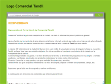 Tablet Screenshot of comercialtandil.com.ar